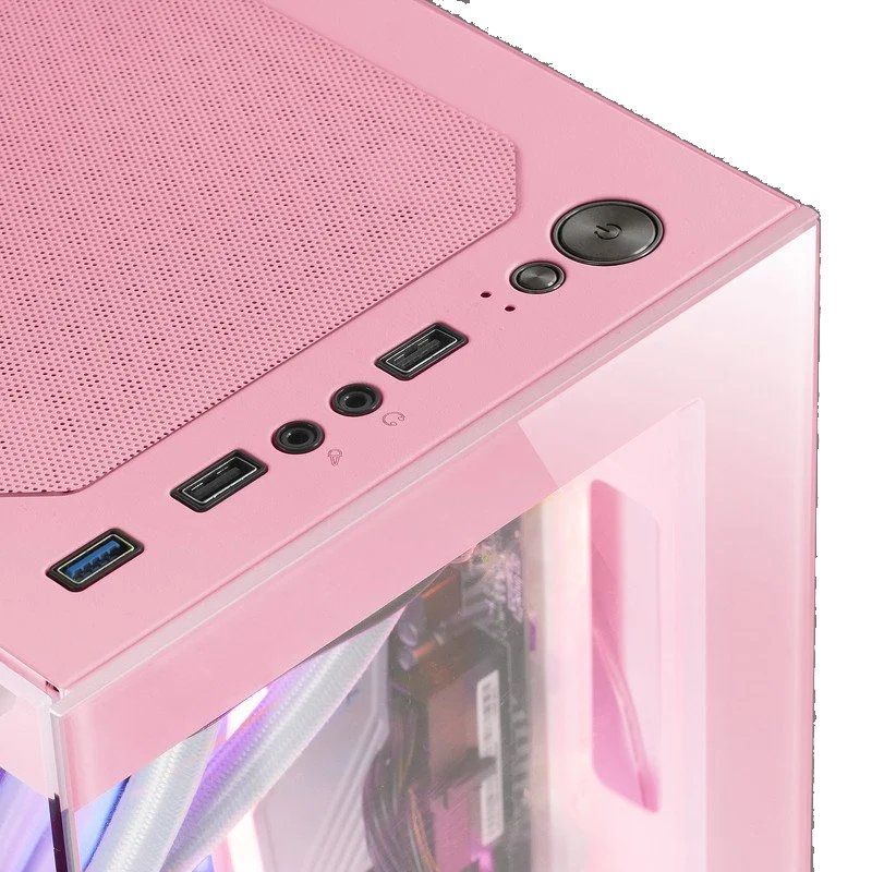 Caixa Mini Torre para Jogos Mars Gaming Mc-se / Rosa