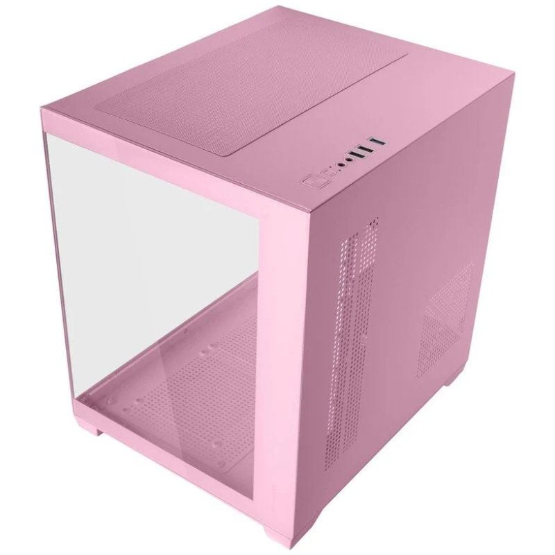 Caixa Mini Torre para Jogos Mars Gaming Mc-view2 / Rosa