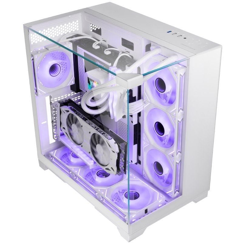Caixa Mini Torre para Jogos Mars Gaming Mc-vision / Branco