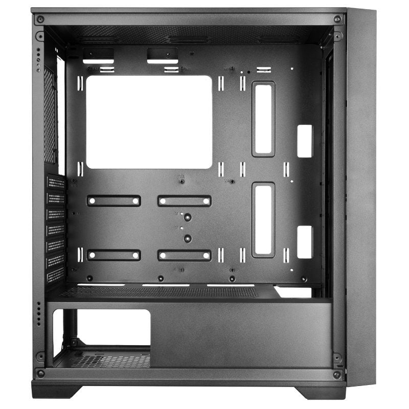 Mala para Jogos Mars Gaming Mc-wood Semi-tower / Vidro Cromado