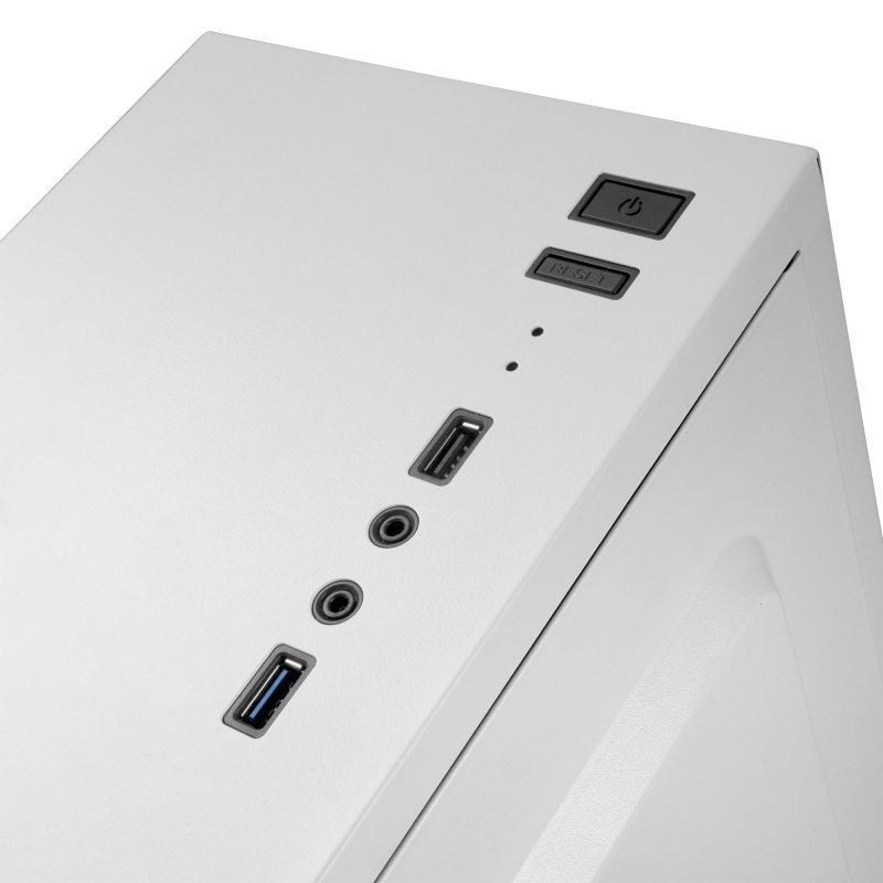 Caixa Gaming Semitower Mars Gaming MC100 / Branco