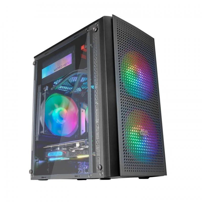 Caixa para Jogos em Mini Torre Mars Gaming MC300