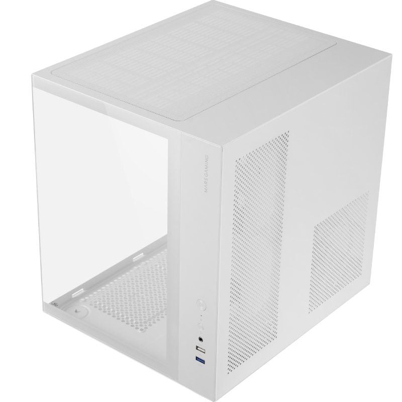 Caixa Gaming Semitower Mars Gaming Mcv-one / Branco