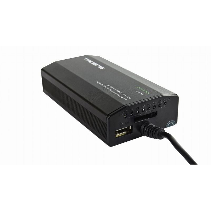 Carregador para Portátil Anima ANBP100 / 100W / Manual / 8 Conectores / Tensão 12-24v / 1 USB