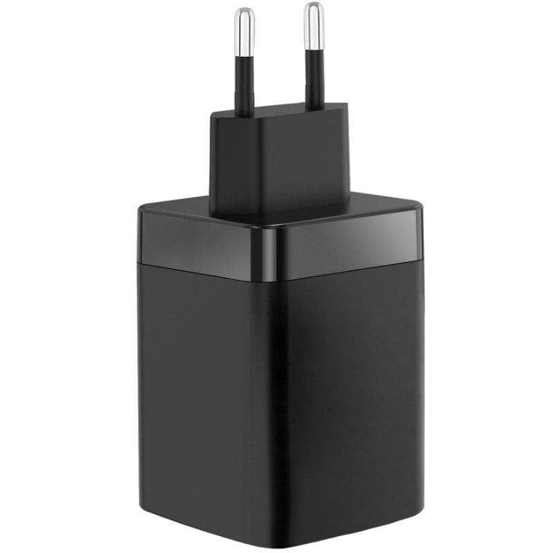 Carregador de Parede Gan Mars Gaming Md-gan65r / 1xusb Type-c / 1xusb / 65W / Preto