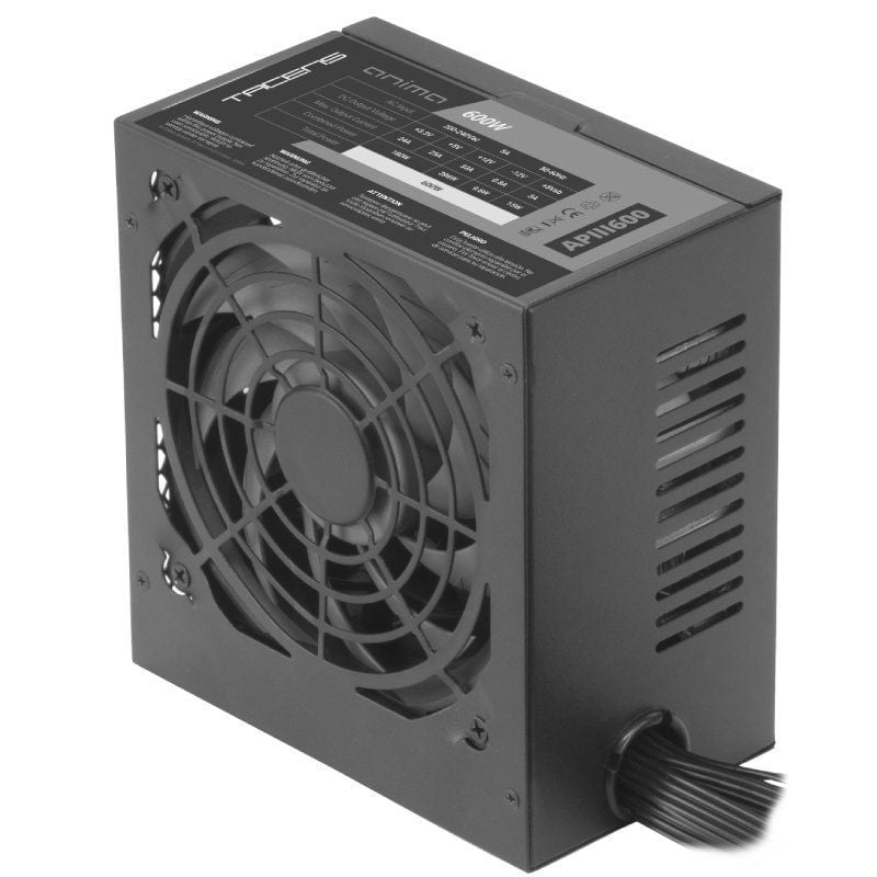 Fonte de Alimentação Anima APIII600 / 600W / Ventoinha 12cm
