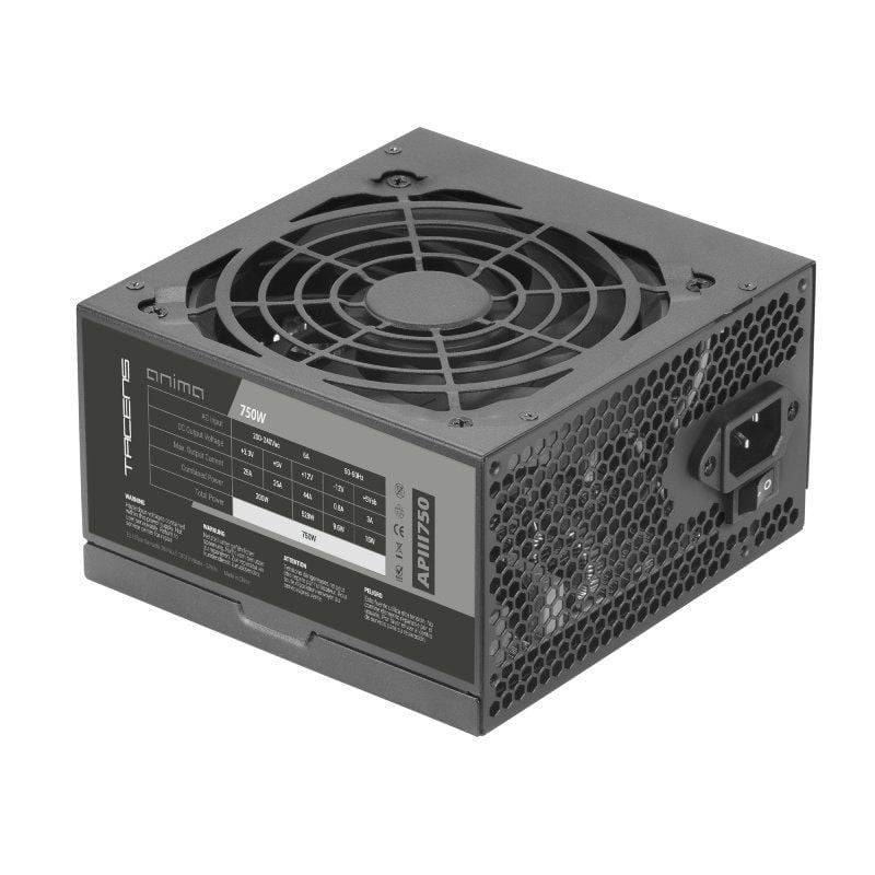 Fonte de Alimentação Anima APIII750 / 750W / Ventoinha 12cm