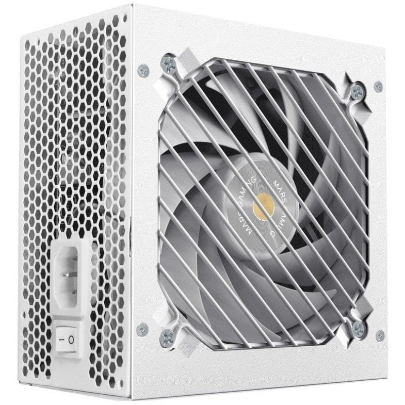 Fonte de Alimentação Mars Gaming MPB1000PSI / 1000W / Ventilador de 14cm / 80 Plus Gold / Branco