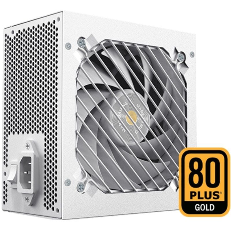 Fonte de Alimentação Mars Gaming MPB1000SI / 1000W / Ventilador de 14cm / 80 Plus Gold / Branco