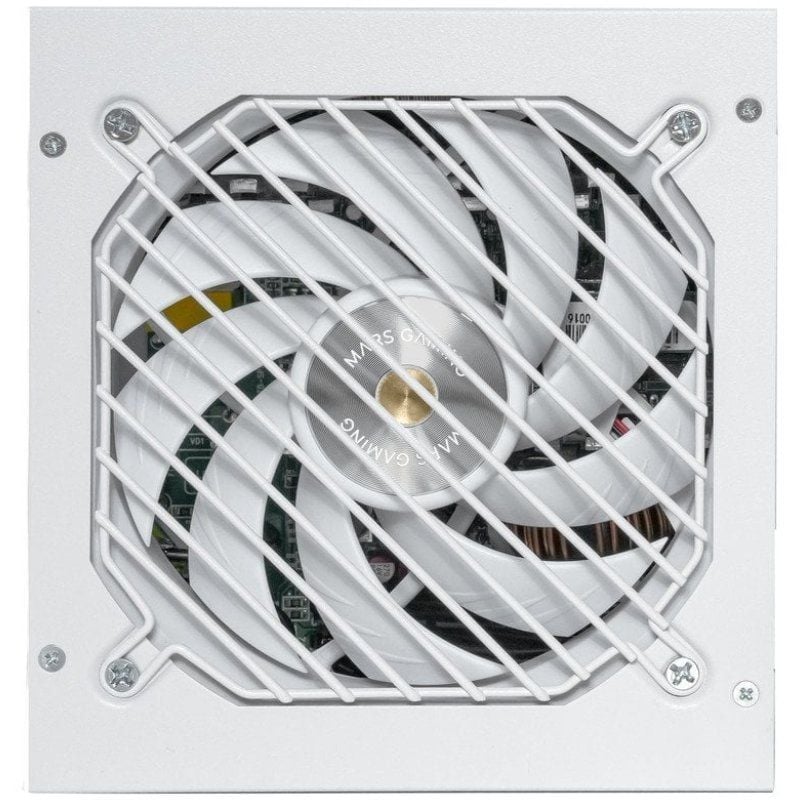 Fonte de Alimentação Mars Gaming MPB1000SIM / 1000W / Ventilador de 14cm / 80 Plus Gold / Branco