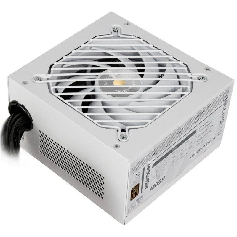Fonte de Alimentação Mars Gaming MPB650SI / 650W / Ventilador de 12cm / 80 Plus Bronze