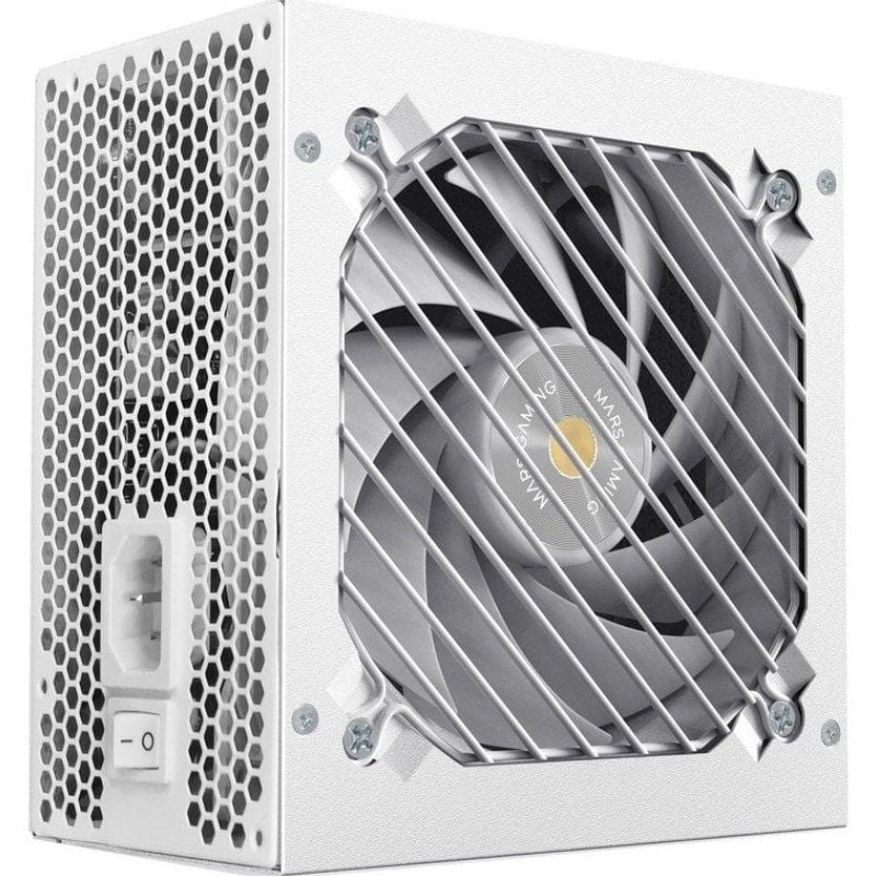 Fonte de Alimentação Mars Gaming MPB750SIM / 750W / Ventilador de 14cm / 80 Plus Bronze / Branco