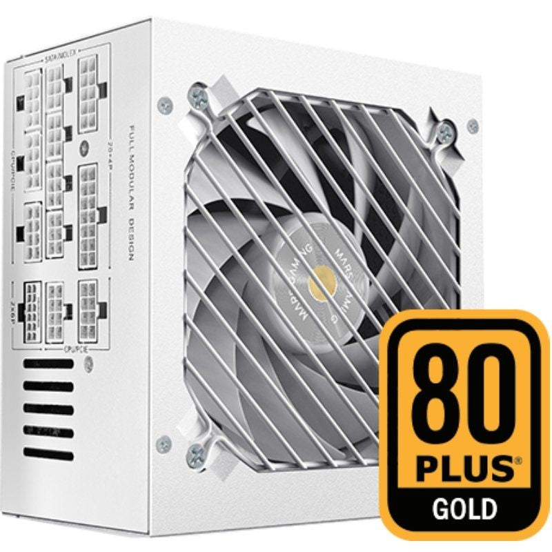 Fonte de Alimentação Mars Gaming MPB850PSI / 850W / Ventilador de 14cm / 80 Plus Gold
