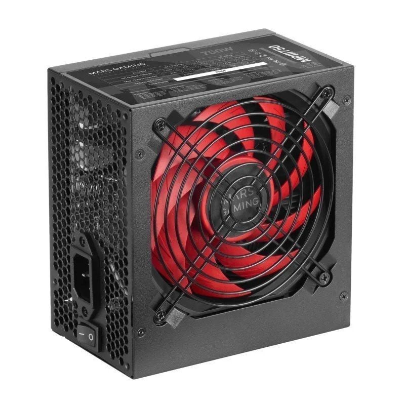 Fonte de Alimentação Mars Gaming MPIII750 / 750W / Ventoinha de 12cm