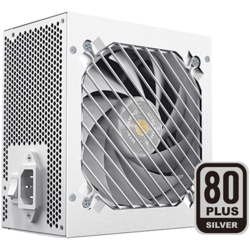Fonte de Alimentação Mars Gaming MPZE750SIM / 750W / Ventilador de 12cm / 80 Plus Silver / Branco