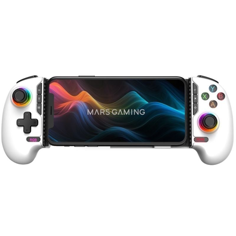 Gamepad Mars Gaming MGPXPRO sem Fios / Branco