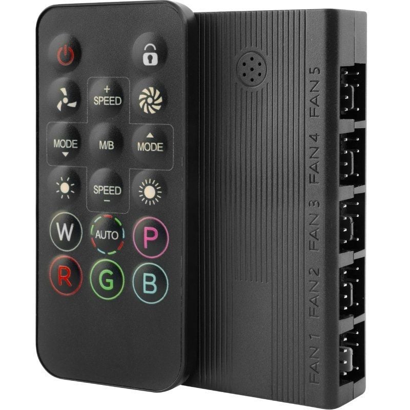 Mars Gaming Mf-hub Controlo Remoto do Hub para Ventoinhas ARGB
