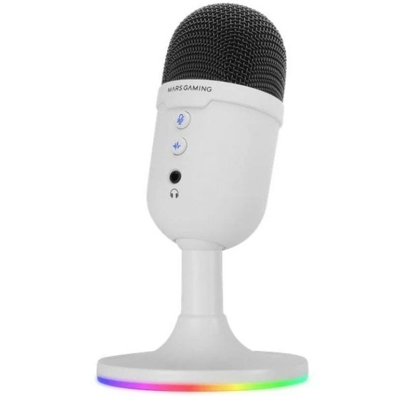 Microfone para Jogos Mars Mmic-cx / USB 2.0 / Branco