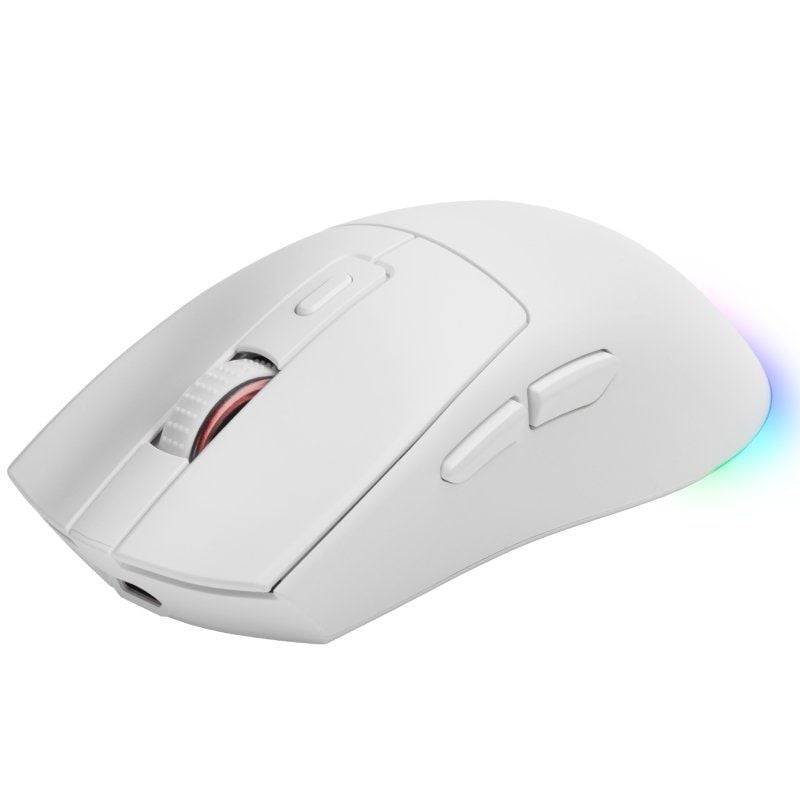 Rato Gaming sem Fios Mars Gaming Mm-t3 / Bateria Recarregável / Até 14400 DPI / Branco