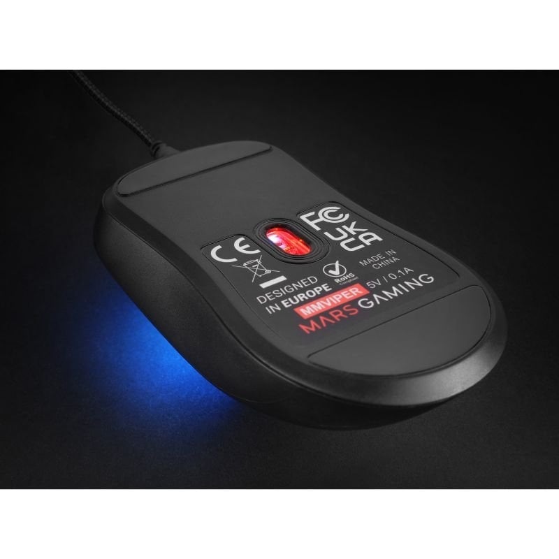 Rato de Jogos Mars Gaming Mm-viper / Até 12 800 DPI