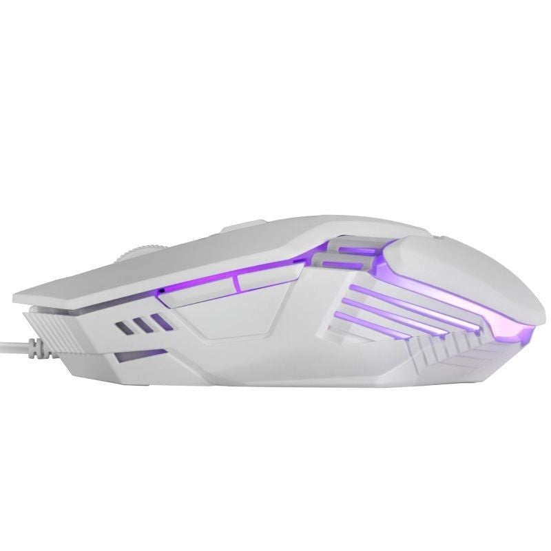 Rato para Jogos Mars Gaming MM024 / Até 4000 DPI / Branco