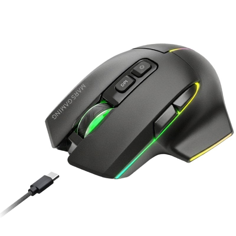 Mars Gaming Wireless Mouse Mmw-vector / Bateria Recarregável / Até 12000 DPI