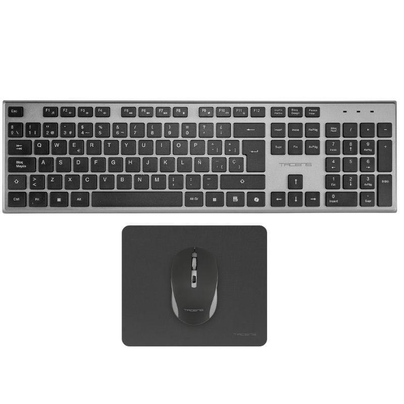 Tacens ZENITH Gaming Pack / Teclado sem Fios + Rato sem Fios + Tapete de Rato