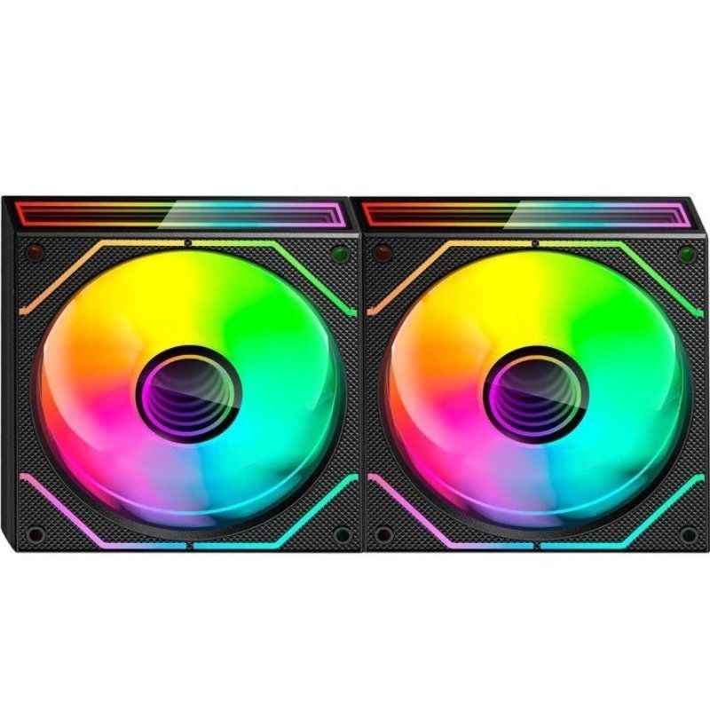 Pack 2 Ventoinhas Mars Gaming Mf-3dprox2 / 12cm / ARGB