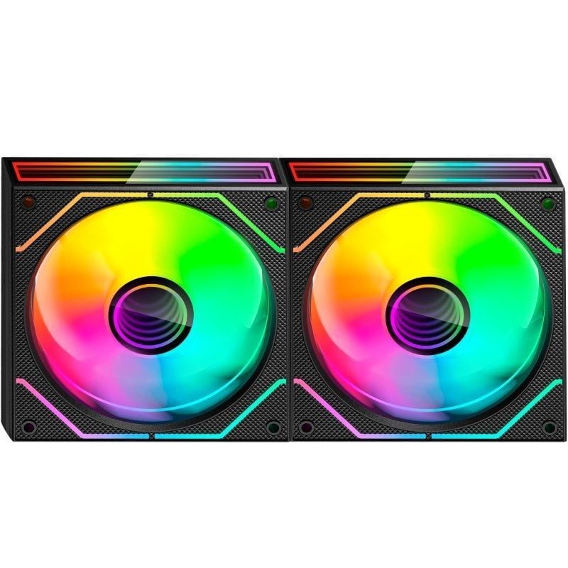 Pack 2 Ventoinhas Mars Gaming Mf-3dprox2r / 12cm / ARGB