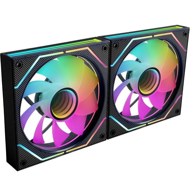 Pack 2 Ventoinhas Mars Gaming Mf-3dprox2r / 12cm / ARGB