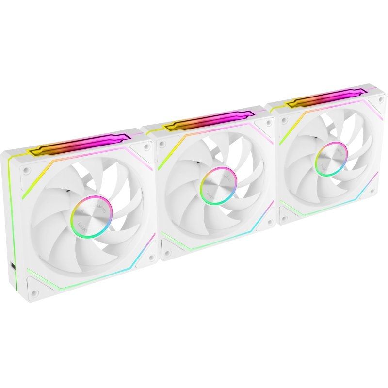 Pack 3 Ventoinhas Mars Gaming Mf-linkfinitykit2 / 12cm / ARGB / Branco
