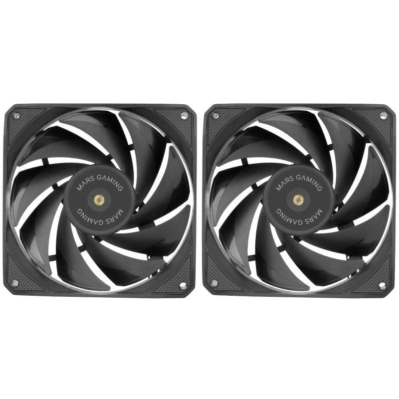 Conjunto de 2 Ventoinhas Mars Gaming Mf-nclx2 / 12cm