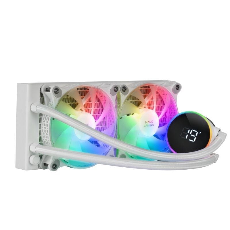 Sistema de Arrefecimento Líquido Mars Gaming Ml-lcd240 / Branco