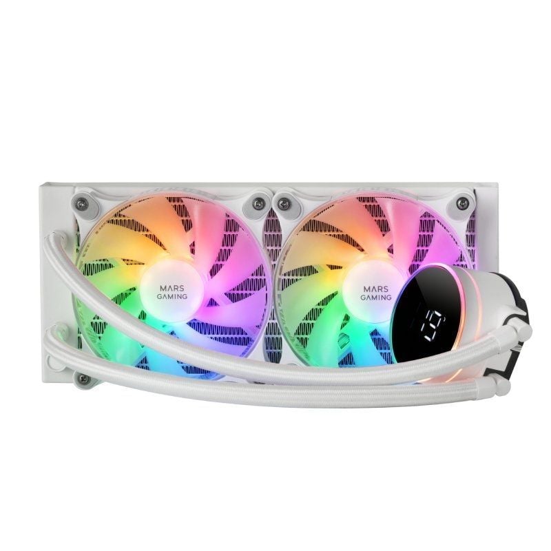 Sistema de Arrefecimento Líquido Mars Gaming Ml-lcd240 / Branco