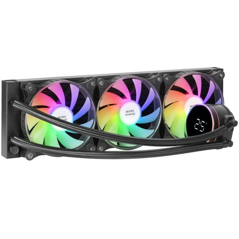 Sistema de Arrefecimento Líquido Mars Gaming Ml-lcd360 / Preto