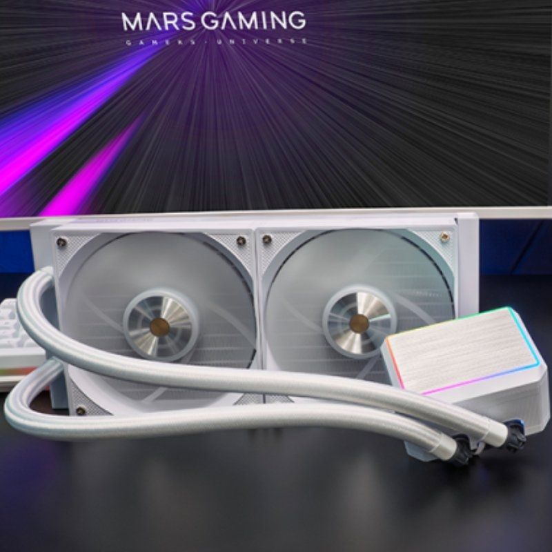 Sistema de Arrefecimento Líquido Mars Gaming Ml-proii240 / Branco