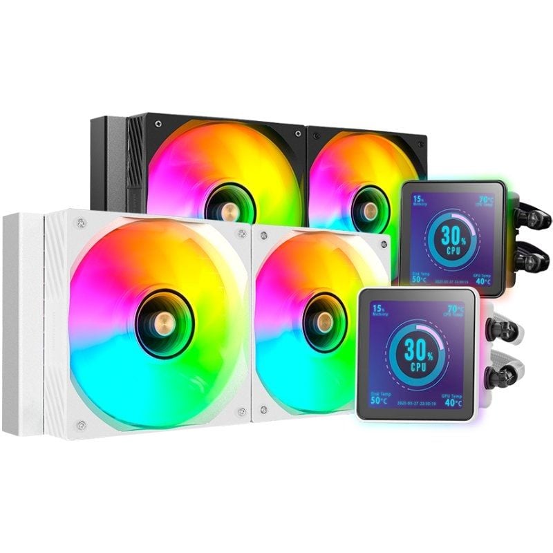 Sistema de Arrefecimento Líquido Mars Gaming Ml-visionpro240 / Branco