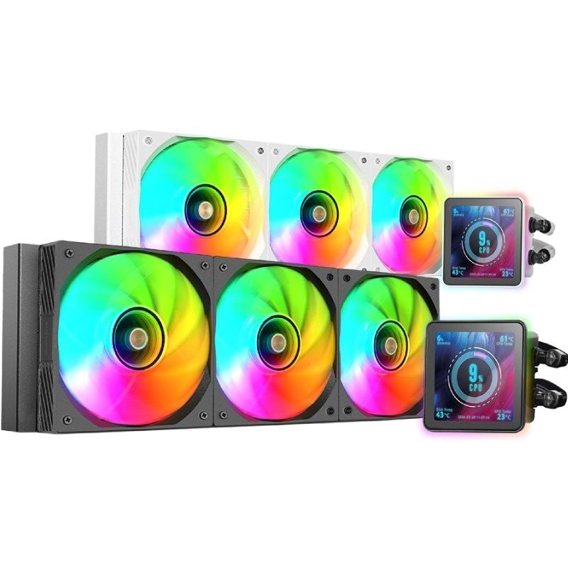 Sistema de Arrefecimento Líquido Mars Gaming Ml-visionpro360 / Preto