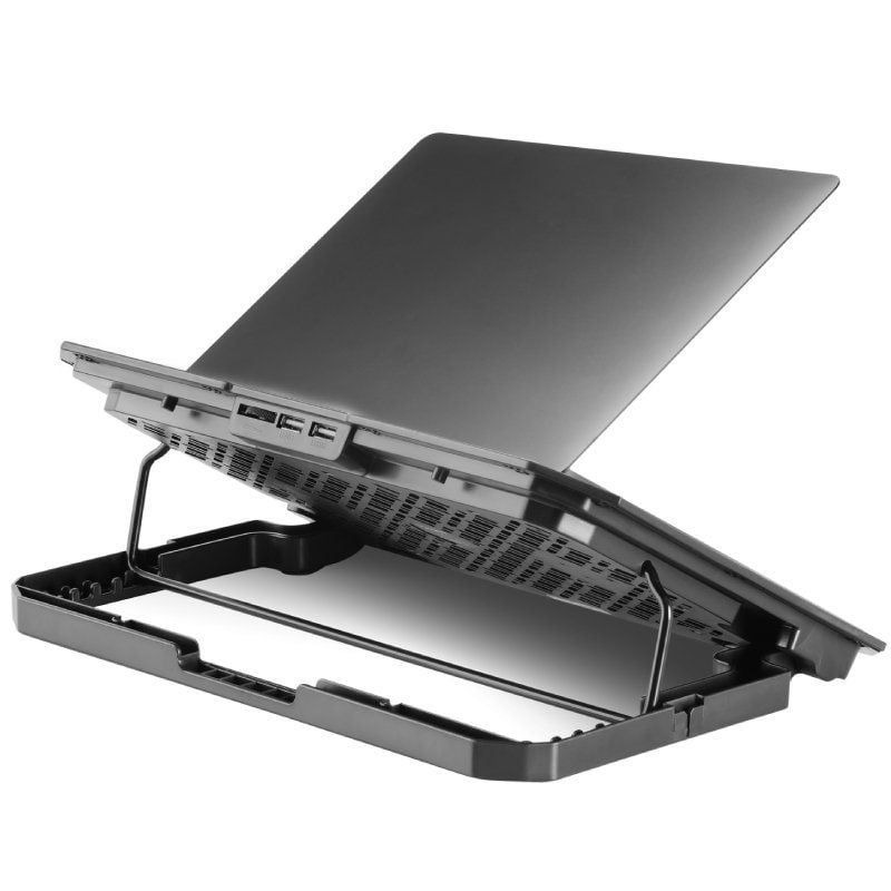 Suporte de Arrefecimento Mars Gaming MNBC23 para Computadores Portáteis Até 16" / Iluminação LED