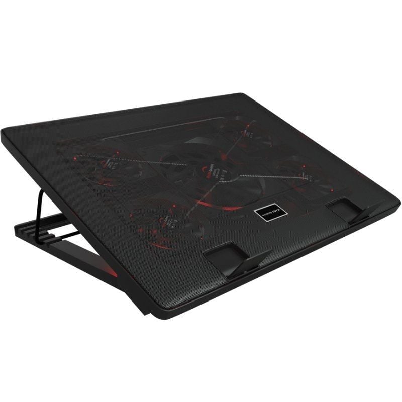 Suporte de Arrefecimento Mars Gaming MNBC2 para Computadores Portáteis Até 17,3" / Iluminação LED