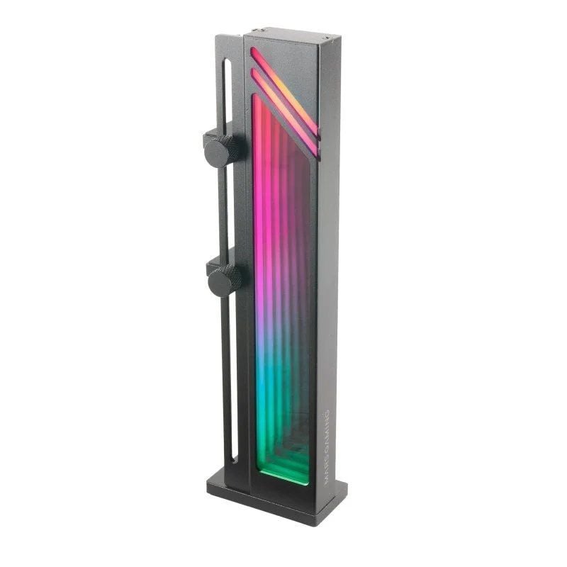 Suporte de Placa Gráfica ARGB Mars Gaming Mca-gcb / Compatibilidade Universal / Preto
