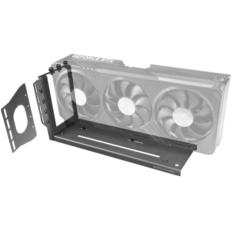 Suporte para Placa Gráfica Mars Gaming Mca-gcv / Compatibilidade Universal / Preto