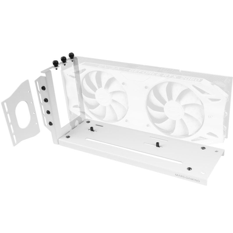 Suporte para Placa Gráfica Mars Gaming Mca-gcv / Compatibilidade Universal / Branco
