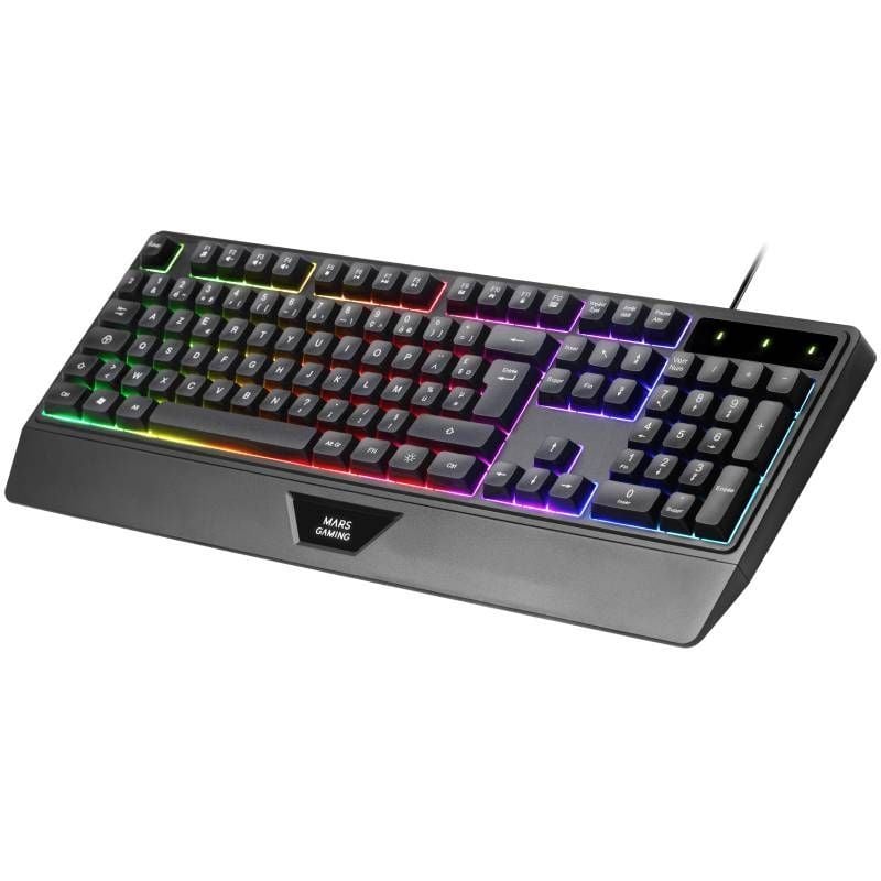 Teclado Semi-mecânico para Jogos Mars Gaming MK124