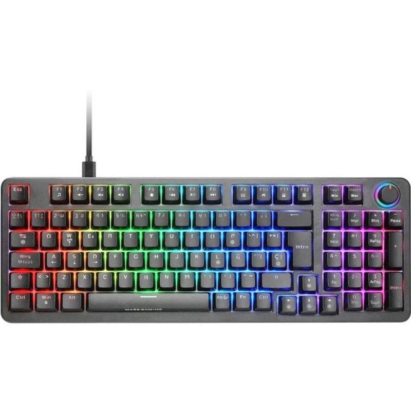 Teclado Mecânico para Jogos Mars Gaming MKPROBES / Switch Blue