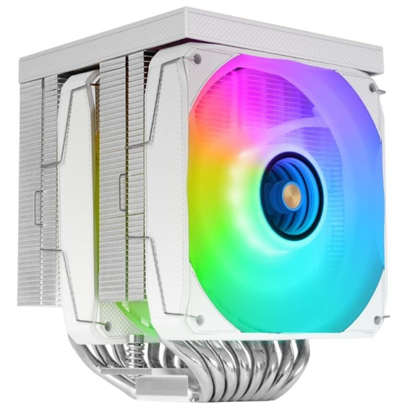 Ventilador do Dissipador de Calor Mars Gaming Mcpu-lcdpro / 12cm / Branco