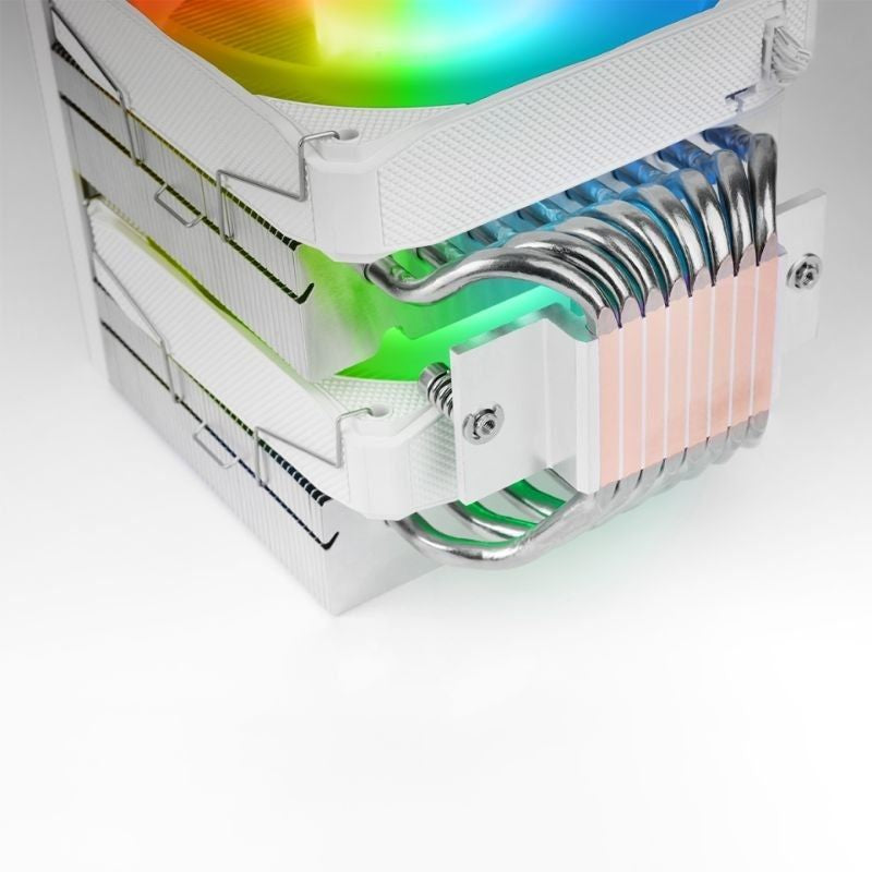 Ventilador do Dissipador de Calor Mars Gaming Mcpu-lcdpro / 12cm / Branco