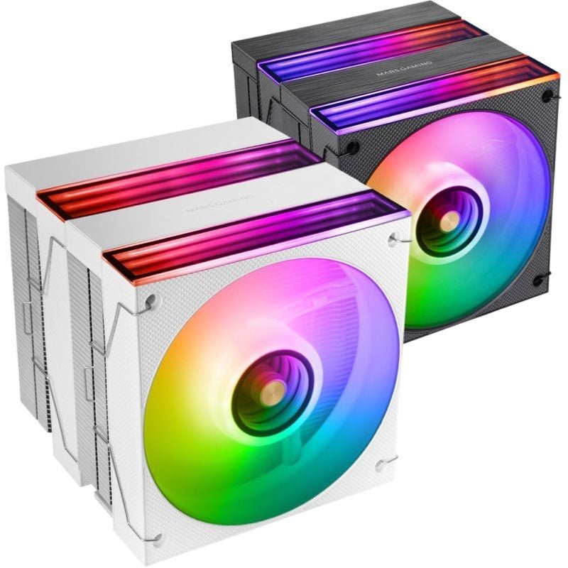 Ventilador do Dissipador de Calor Mars Gaming Mcpu-x26 / 12cm / Branco