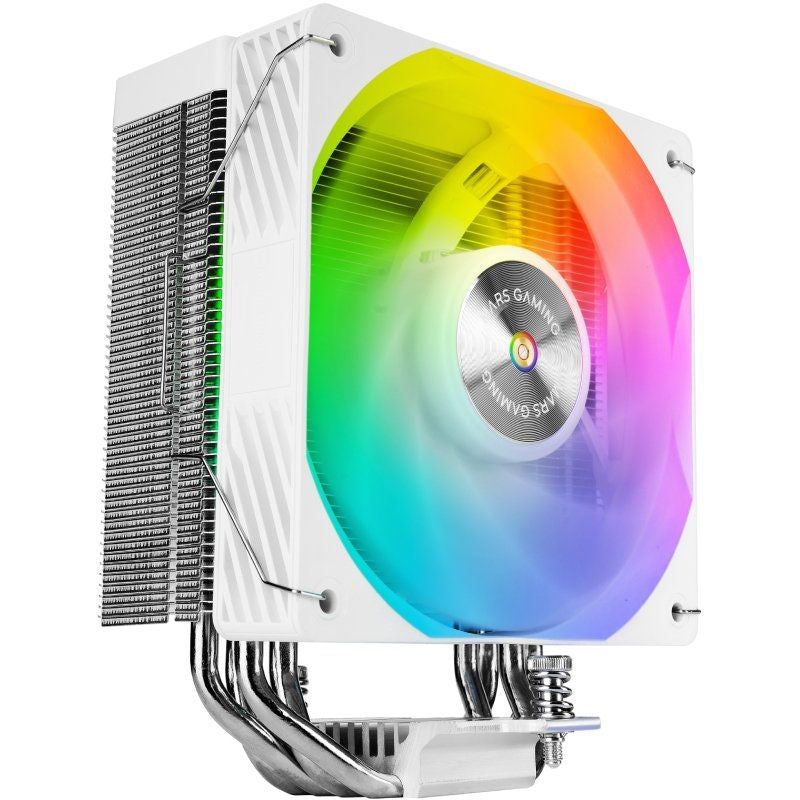 Ventilador do Dissipador de Calor Mars Gaming Mcpu-x4argb / 12cm / Branco