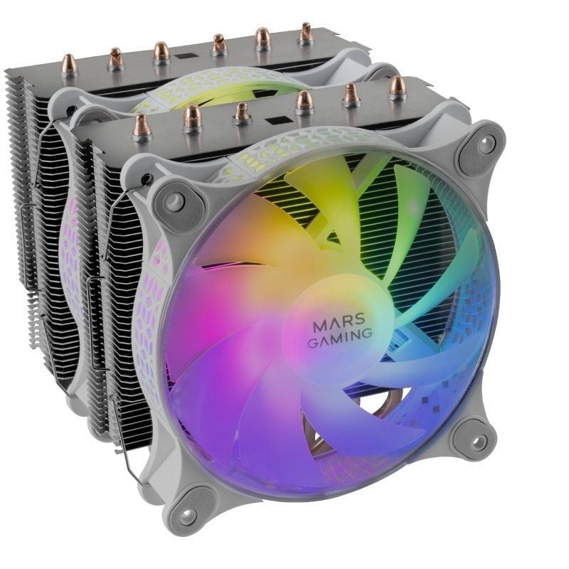 Ventilador do Dissipador de Calor Mars Gaming Mcpu-xtw / 12cm / Branco